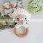 Cuties Knitted Hot Sale Crochet Baby Doll And Rattle Sheep Kid's Toy Vietnam Supplier Cheap Wholesale