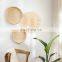 HOT Sale Decorative Woven Bamboo Wall Hanging Decor Set Wall basket decor Wholesale made in Vietnam Manufacturer
