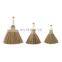 Best Seller seagrass broom wall hanging Boho tropical seagrass wall decor Straw Rustic Art Decor Cheap Wholesale