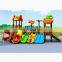 Kindergarten high quality commercial outdoor playground equipment slides