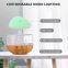 Raining Cloud Night Light Micro Humidifier Aromatherapy Essential Oil Diffuser