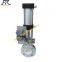 DN65 Pneumatic Stainless Steel  Ceramic lined Knife Gate Valve