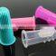 Cool and soft fingertip toothbrush