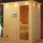 2-3 person hemlock Saunaking w glass door far infrared sauna cabin