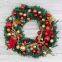 Bulk Christmas Ball Ornaments: 4cm Shatterproof Plastic Balls with Glitter & Painted Designs – 50pcs