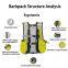TOP1 Marathon Pacer Backpack – Ультралегкий, вентилируемый, многофункциональный рюкзак с полосами из углеродного композита