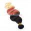 Best quality 100% virgin weave 3T brazilian human hair 1b 613 red ombre hair extension