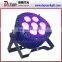 Outdoor lighting 7pcs 12W 6 in1 LED Waterproof PAR Light/ RGBWAUV LED outdoor Light waterproof led par