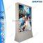 Free stand advertising metal outdoor scrolling light box