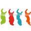 Colorful disposable dental floss picks floss holders