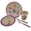 hot sell bamboo fiber round dishes and 9 inch dinner plate sets                        
                                                Quality Choice