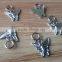 New Arrive Sew-on Bee Shape Charms in Silver Color -- Z1512