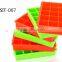 Hot Sale Food Grade FDA and LFGB Colorful Square Shape Silicone Ice Cube Tray Quality Choice