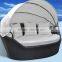 oval rattan daybed / wicker daybed / round rattan daybed / round lounge