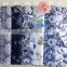 Chinese style blue and white porcelain imitation batik print cotton/linen cloth tablecloths curtain sofa fabric
