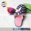 Well-selling winter pluch slippers indoor slippers custom plush slippers