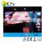 320*160mm outdoor board screen red color p10 single color led running display