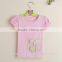 Lovely animal organic cotton baby onesie baby shirt undershirts kids baby shirt wholesale