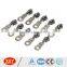 high quality wholesale gun color ring puller autolock metal zipper slider