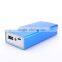 slim design portable power bank high capacity metal power bank