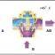Thermostatic three-way control valve for boiler return bypass