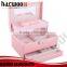 unique cosmetic jewelry box with high quality material