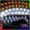 IP68 proof led strip light, 24V DC 16W led light strip, 60pcs RGB led band lamps