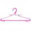 Pink Pant Hanger,plastic Clothes Hanger With Hook
