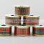 wholesale Christmas ribbon with star metallic foil ribbon