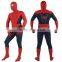 Breathable Adult Spiderman Suit Lycra Spiderman Cosplay Costumes