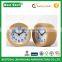 Decorative Table Desk Wooden Alarm Clock Circular Silent Digital Table clock                        
                                                Quality Choice