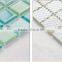 irregular shape washroom crystal glass mosaic