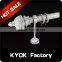 KYOK Elegant white gold crack color curtain finials, curtain rod set wholesale with cheap price