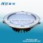 6' Round aluminum 18w high power SMD commercial led embedded down light for office restuarant mall