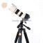 Q620 3 way panhead 32mm tube golden digital video camera tripod 183cm telescopic 20kg load photographic camera tripod