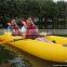 Sun Life inflatable kayak fishing with 2 clear polycarbonate windows