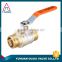 Factory Stock brass ball valve price TMOK Brand Size 1/2'' to 1'' BSP Thread Iron handles with pvc credit insurance support                        
                                                Quality Choice