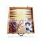 Wooden Folding Portable Chess Set 3 In 1 Chess Game With King Height 3 Inch