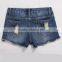 New arrival broken hole wash jeans shorts&distressed wash shorts denim style hot selling &wholesale shorts cheap&monkey wash