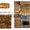 Golden Tiger Eye polished big slab from factory for shopping mall and hotel