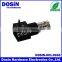 13mm 15.8mm bnc connector with black color pcb mounting