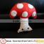 Cute felt red mushroom soft cushion pillow for home decoration or kids toys