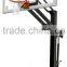 steel basketball pole steel rim with hoop net