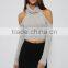 OEM women clothing manufacturing Turtle neck Long Sleeves women tops