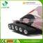 Plastic material 2*CR2032 battery 60 lumens headlight 5 led cap light