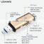 USAMS Brand R-Smart Series 5 in 1 USB + Micro USB + Type C Card Reader For TF SD Card For Macbook And Cell Phone