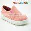 Good quality girls new design latest canvas shoes for baby