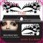 Funky holiday eyelash patch ,eye mask ,face lace