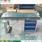 China TJG 4 Drawers Multi-function Worktable Cold Rolling Steel Folding Workbench