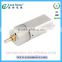 6V 12V Low Speed Rotating Advertising Equipment Small Gear Motor with Mental Geared Reduction LS015-F180